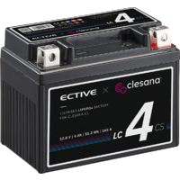 Ective LC 4CS LiFePO4 battery suitable for Clesana C1 toilet 12V