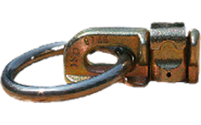 Double-Stud-Fitting avec anneau Zurrschienen