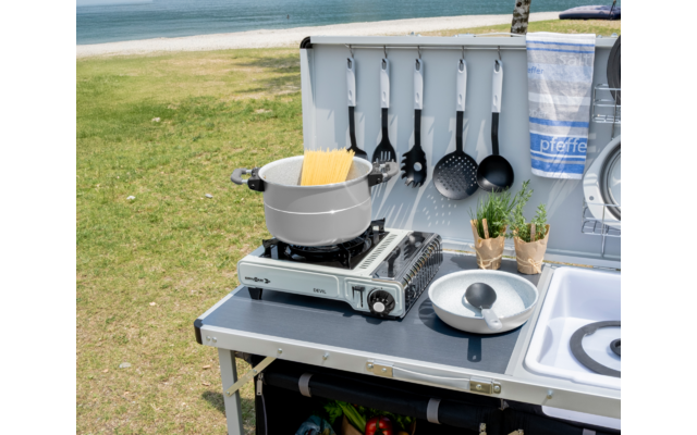 Produktbild Brunner Fusion Topfset 8-teilig stapelbar Vacublock System und Magnetgriffe 1