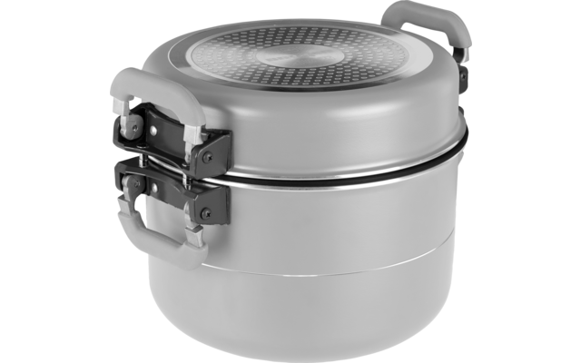 Produktbild Brunner Fusion Topfset 8-teilig stapelbar Vacublock System und Magnetgriffe 1