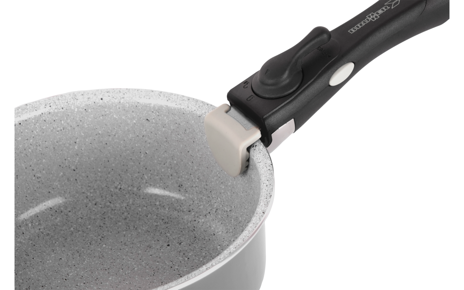 Produktbild Brunner Fusion Topfset 8-teilig stapelbar Vacublock System und Magnetgriffe 1