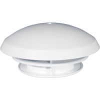 Knorz dakluik met vliegenhor 190 mm wit