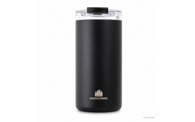 Image du produit Mug isotherme Groenenberg en acier inoxydable recycl&eacute;, &eacute;tanche 1