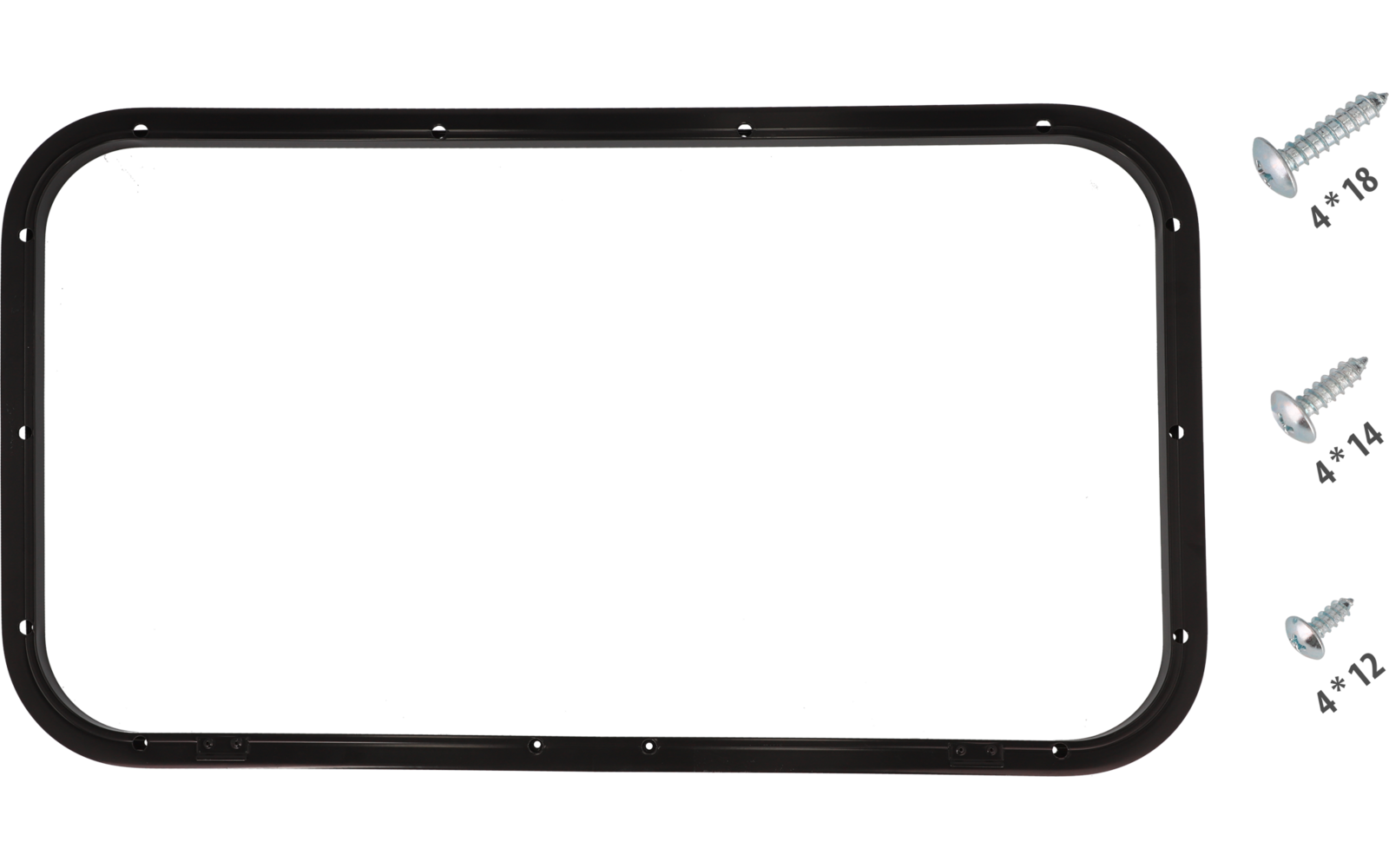 Smartphone mit schwarzem Rahmen und weißem Bildschirm auf weißem Hintergrund