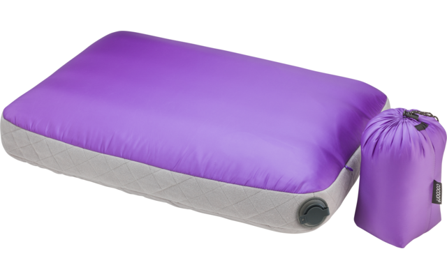 Cocoon Air Core Pillow Ultralight púrpura / gris 28 x 38 cm