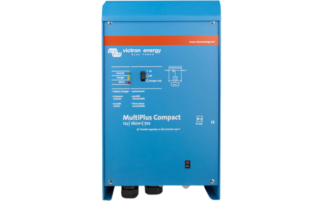 Inverter compatto Victron Multiplus / Caricabatterie 12 V 1600 W 70 A