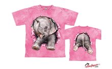 302701152 - Harlequin Howling Wolf Pups Kinder T-Shirt