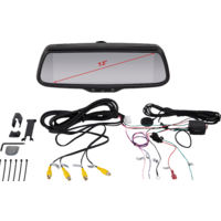 ACV Spiegelmonitor 7.2 Zoll extrem helles Display mit 4 Videoeing&auml;ngen