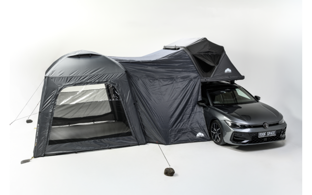 Produktbild Roof Space Family Base Vorzelt freistehend 3 x 3 Meter passend f&uuml;r Dachzelt Roof Space  1