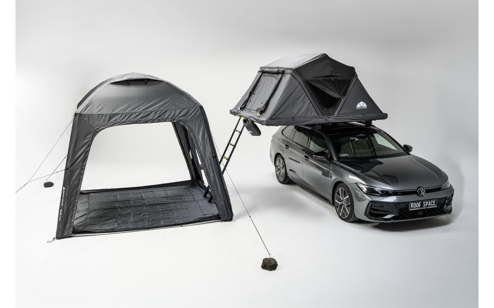 Produktbild Roof Space Family Base Vorzelt freistehend 3 x 3 Meter passend f&uuml;r Dachzelt Roof Space  1