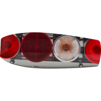 Piloto trasero Hella Caraluna II 10 uds. con luz antiniebla trasera / reflector / luz de freno / luz trasera / intermitente izquierdo