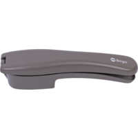 Berger 2-in-1 Knoblauchpresse und Schneider grau