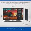 Kleine productafbeelding Cello CTrav Smart Tizen OS Camping LED TV mit Triple Tuner, WLAN, Bluetooth, 12/24/230 V 1
