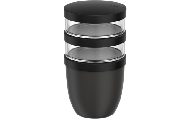 Product image Mepal Ellipse Lunchpot 3-teilig mit drei getrennten F&auml;chern und auslaufsicher 500 ml und 2x 200 ml 1