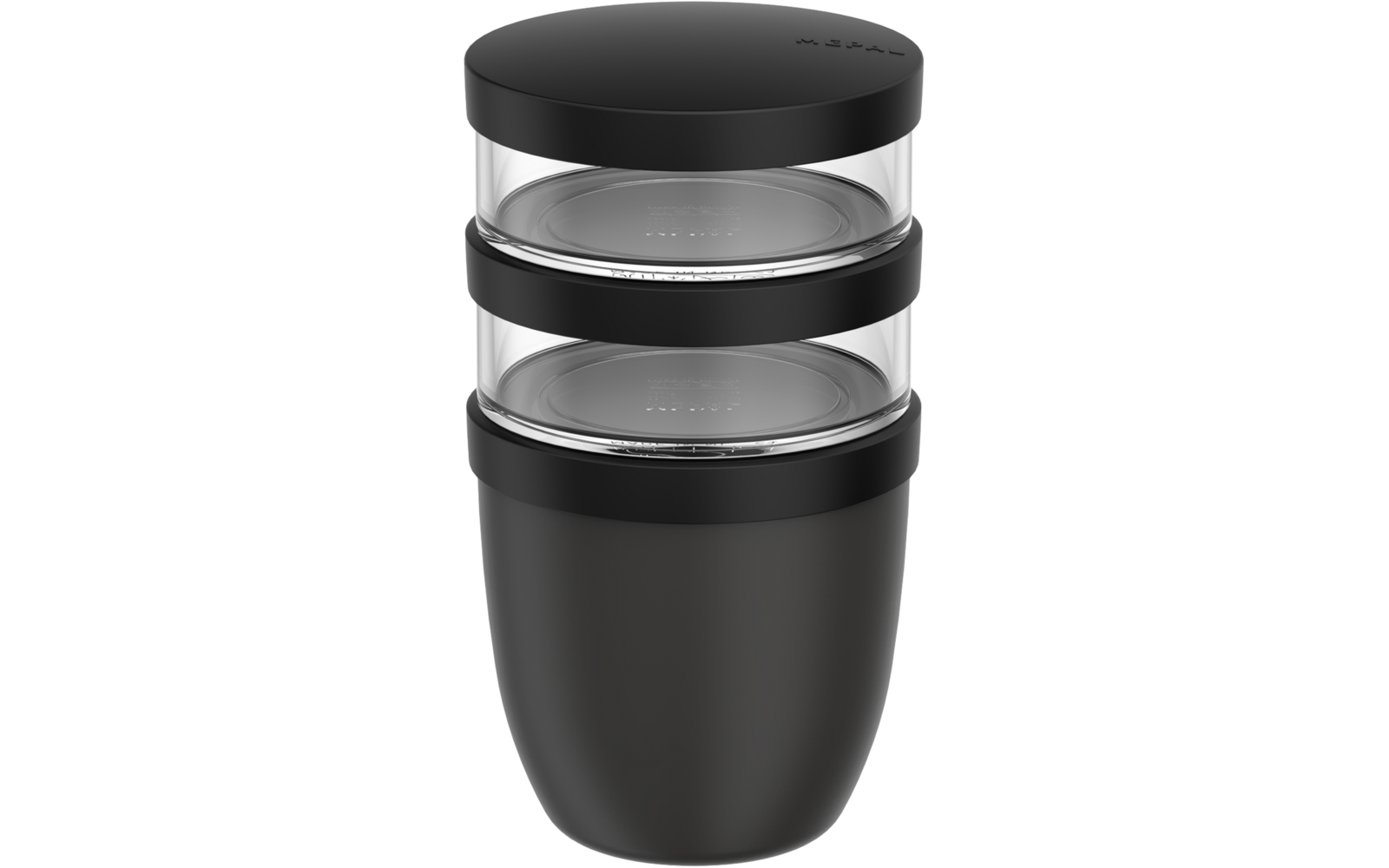 Product image Mepal Ellipse Lunchpot 3-teilig mit drei getrennten F&auml;chern und auslaufsicher 500 ml und 2x 200 ml 1