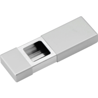 Origin Outdoors Reisasbak Vierkant 7,5 cm x 3,6 cm Zilver