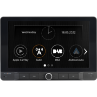 Xzent X-127 Navigatiesysteem 1-DIN DAB tuner 9&rdquo;