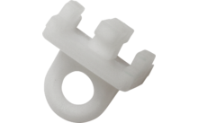 GARDINIA Feststeller für Vorhangschienen weiß 6 Stück