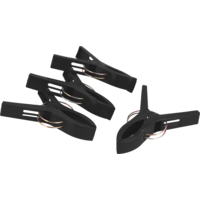 Berger towel clip Coogee set of 4 black
