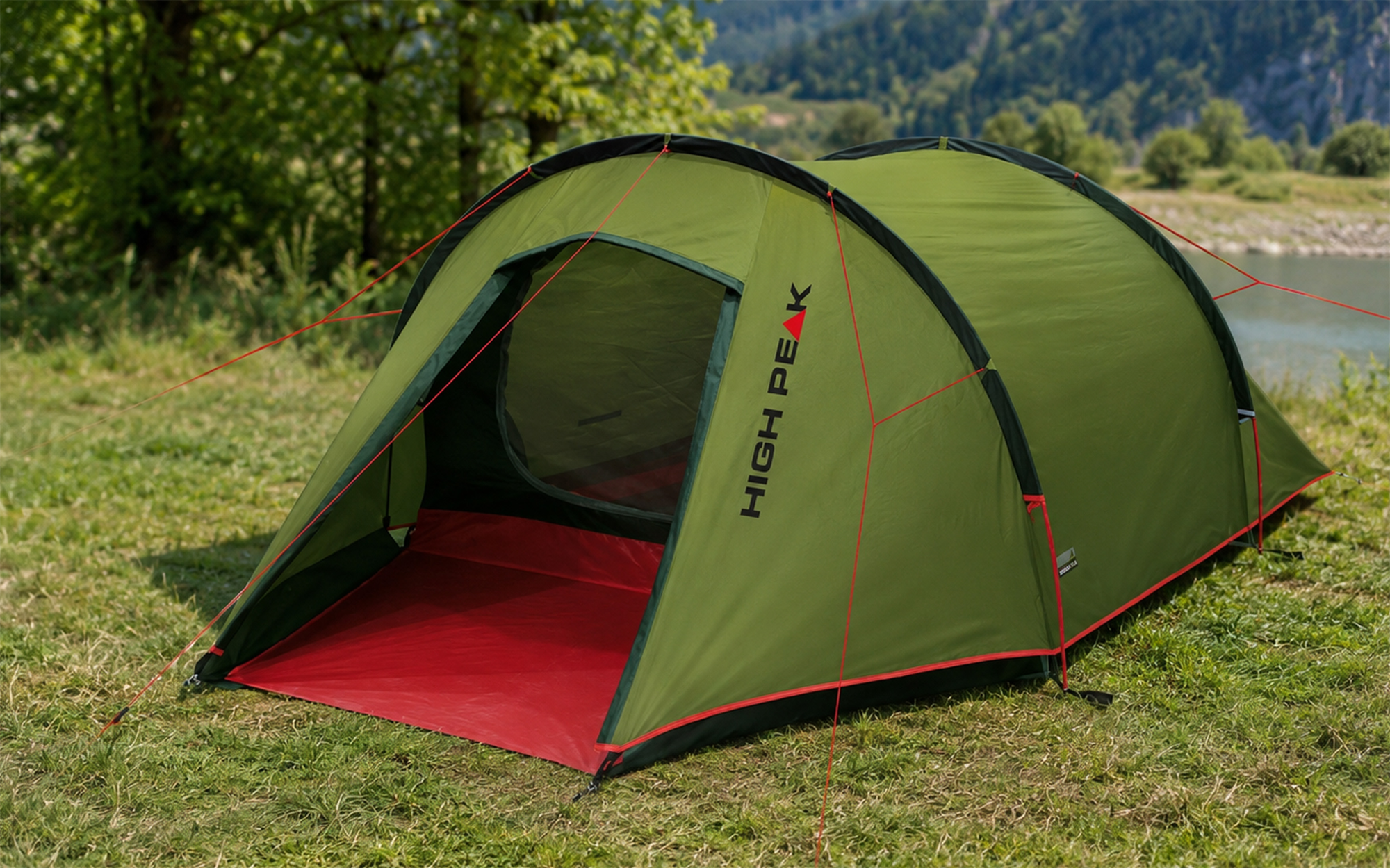 kampa frontier air pro 300 inner tent Dometic Ace Air/ Mesh Panel Set Farbe:Forged Carbon (Red) room inner provides superb Style_Accessories Aviator 2.0 XL Goggle