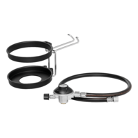 Enders Kartuschenhalter-Set inkl. Gasschlauch und Regler für Gasgrill Urban II / Explorer II