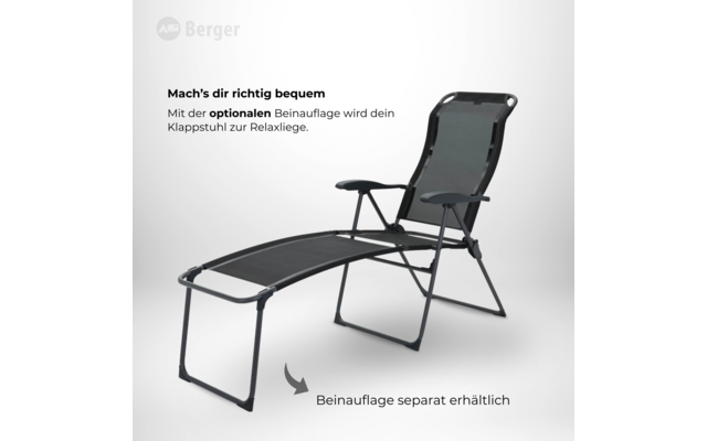Image du produit Berger Iseo Comfort Fauteuil pliable 1