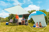 Berger Vela UV Tarp inkl. Keder & Aufstellstangen, 300 x 240 cm
