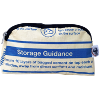 Beadbags Gerecycleerd Rijstzakje Cosmetisch Zakje blauw