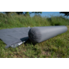 Bent XL-Lounger Inflatable cushion steel grey