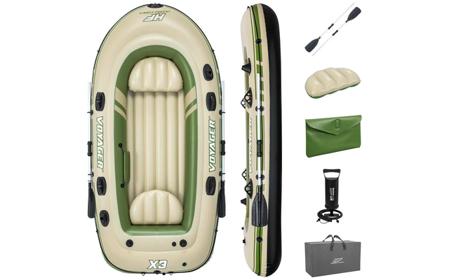 Bestway Hydro Force inflatable boat complete set Voyager