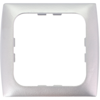 Inprojal System 10.000 Einfachrahmen SOFTLINE matt strukturiert silber