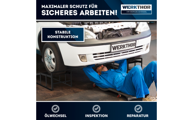 Produktbild Werkthor KFZ Auffahrrampen Set bis 3 Tonnen  1