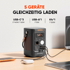 Kleines Produktbild Jackery Explorer 300D tragbare Powerstation 288 Wh / 300 W 1