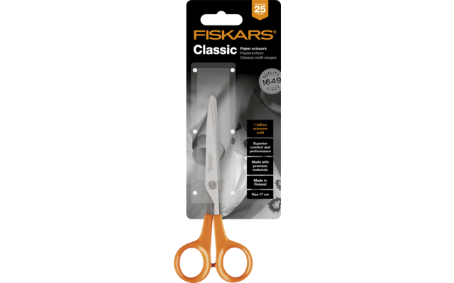 Fiskars Classic Paper Scissors 17 cm