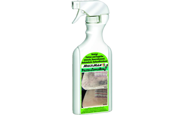 MultiMan Polster und TeppichRein 500 Reinigungsmittel Pumpsprühflasche 0,5 Liter