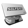 Selfsat Snipe BT Grey Line vollautomatische Camping SAT Antenne mit Bluetooth Single LNB