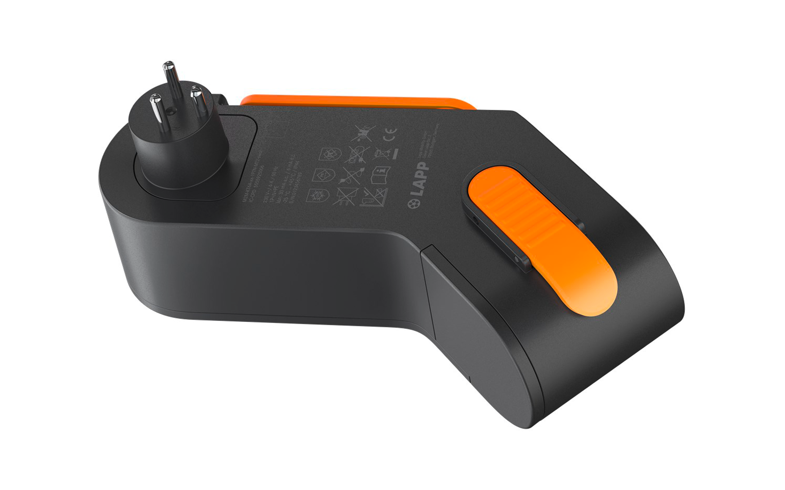 Immagine del prodotto Lapp Mobility Dock D&auml;nemark Ladeger&auml;t f&uuml;r Elektrofahrzeug Typ 2 Mode 2 / 1-phasig 6 A bis 1,4 kW 1