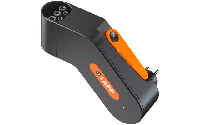 Immagine del prodotto Lapp Mobility Dock D&auml;nemark Ladeger&auml;t f&uuml;r Elektrofahrzeug Typ 2 Mode 2 / 1-phasig 6 A bis 1,4 kW 1