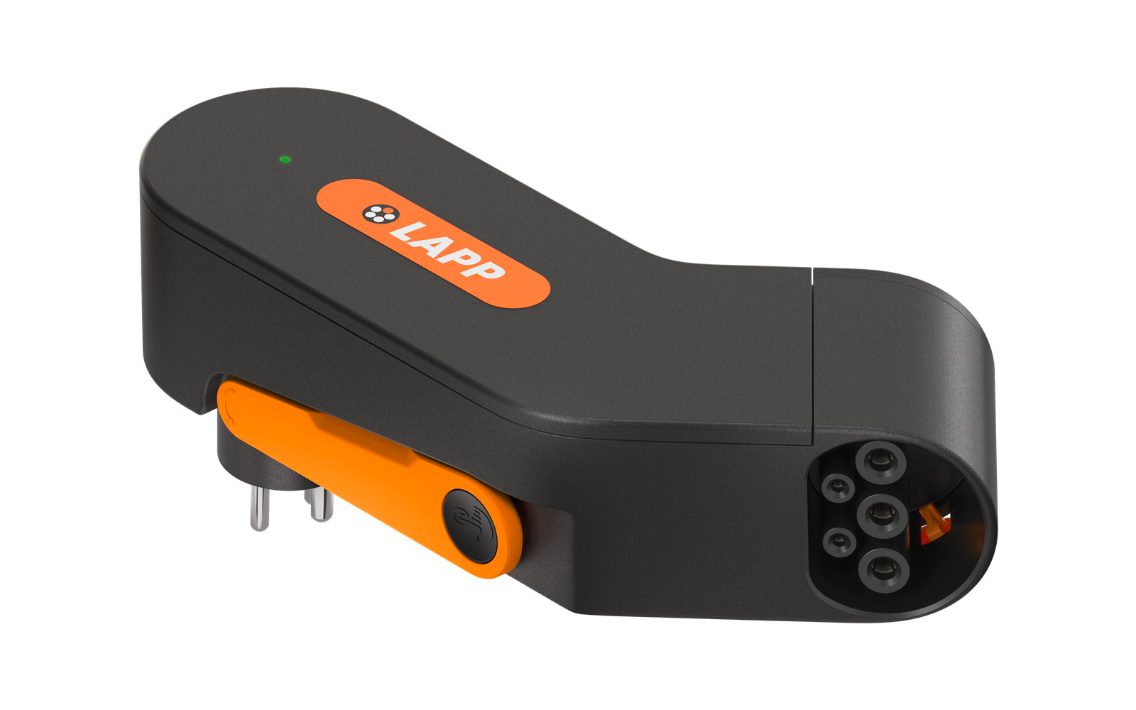 Immagine del prodotto Lapp Mobility Dock D&auml;nemark Ladeger&auml;t f&uuml;r Elektrofahrzeug Typ 2 Mode 2 / 1-phasig 6 A bis 1,4 kW 1