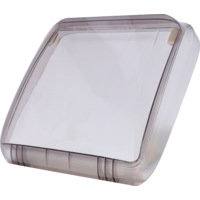 Verre de rechange pour lanterneau M 40 x 40 Berger