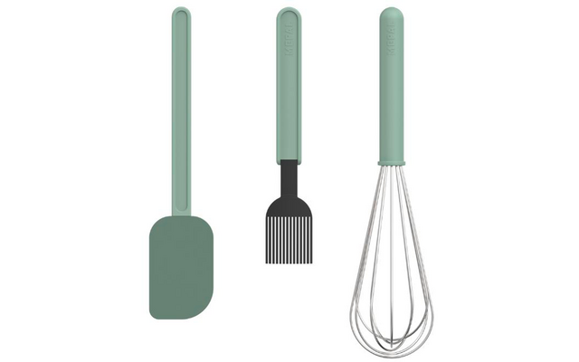 Product image Mepal Chef It Backset 3-teilig aus Polypropylen mit Teigschaber, Backpinsel und Schneebesen gro&szlig; 1