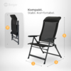 Kleines Produktbild Berger Iseo Luxus Klappstuhl (verschiedene Modelle) 1