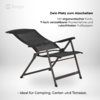 Kleines Produktbild Berger Iseo Luxus Klappstuhl (verschiedene Modelle) 1
