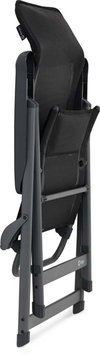 Berger Iseo Luxus Klappstuhl schwarz