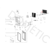 Kleine productafbeelding Dometic-koelelement, geschikt voor onder andere koelboxen / Hipro Evolution / Alpha / Cruise Line-minibars. Onderdeelnummer 4472003948 1
