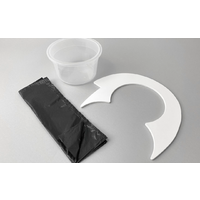 Flexaport Trenntoiletten-Einsatz Set passend f&uuml;r Thetford Aqua Magic 4 wei&szlig; PVC mit 100 T&uuml;ten Recycling 20 my