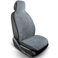 Bremer Sitzbez&uuml;ge Kunstfell Autositzauflage Sitzbezug f&uuml;r Fiat Ducato / Boxer / Jumper grau