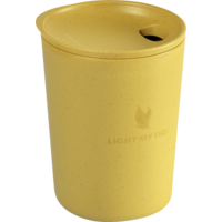 Light my Fire MyCup'n Lid origineel drinkbeker mustyyellow