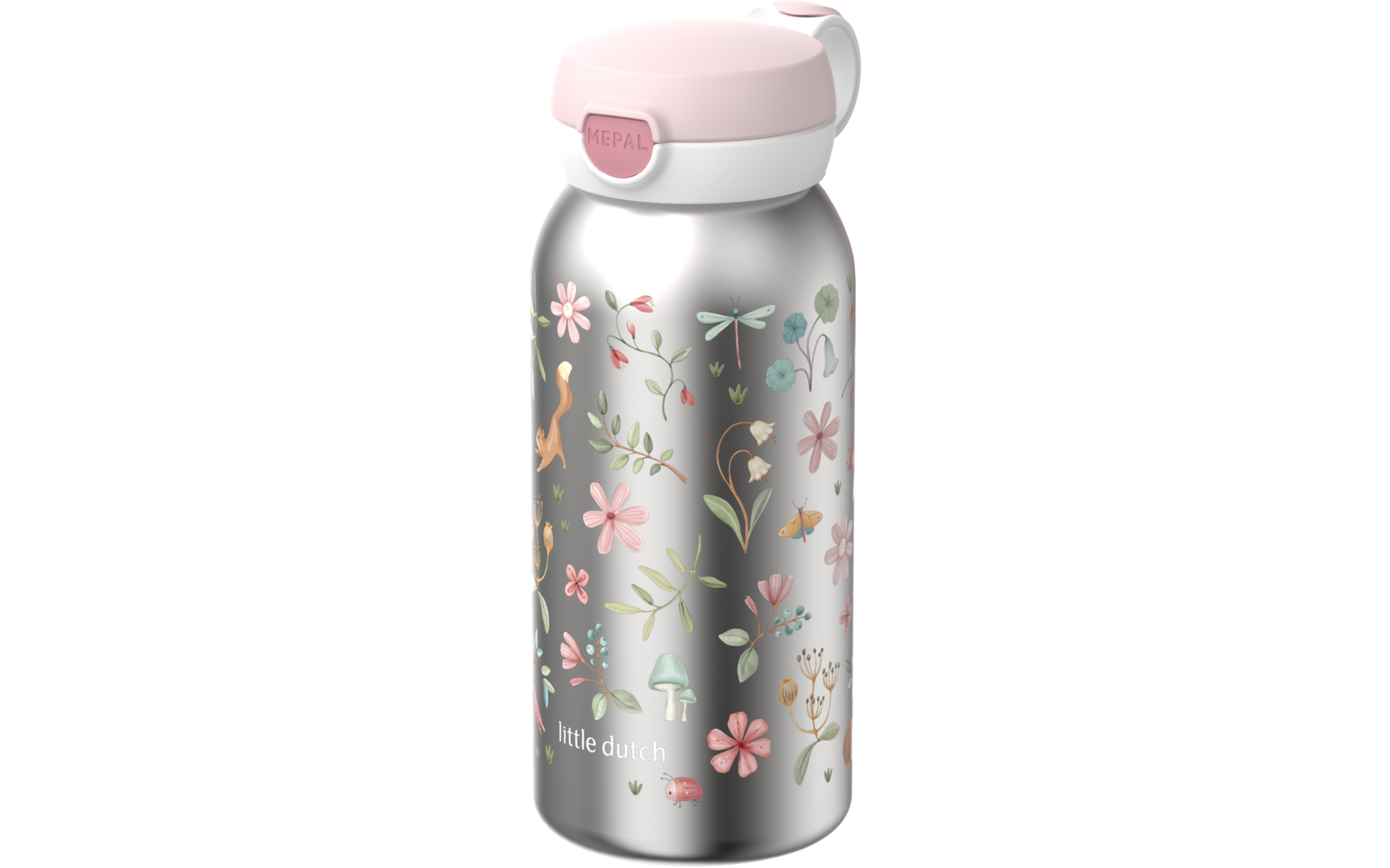 Product image Mepal Campus Edelstahl Trinkflasche mit Klappdeckel auslaufsicher 600 ml 1