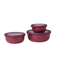 Mepal Cirqula Multisch&uuml;sselset rund 3 teilig 350 / 750 / 1250 ml nordic berry